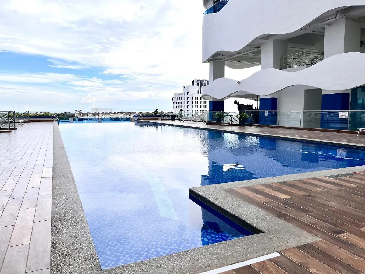 Apartamento Urban Oasis: 2-Bed Haven In The Heart Of The City Malacca Malásia